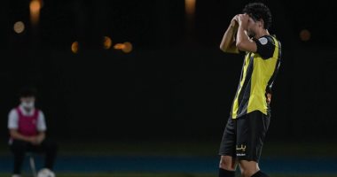 أحمد حجازى يسجل هدف الاتحاد رقم 600 فى الدوري السعودي بشباك العين.. فيديو