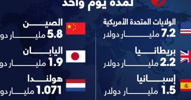 أرقام مرعبة.. تعرف على خسائر قطع الإنترنت لمدة يوم واحد.. إنفوجراف
