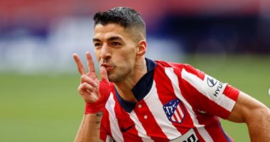 سواريز يسجل ثانى أهداف أتلتيكو مدريد أمام إيبار بالدقيقة 67.. فيديو