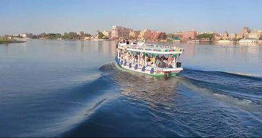 شاهد الطبيعة الساحرة ولحظات الغروب من قلب نهر النيل بالأقصر.. ألبوم صور