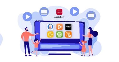 متجر HUAWEI AppGallery يقدم مجموعة متميزة من تطبيقات بث المحتوى الترفيهي