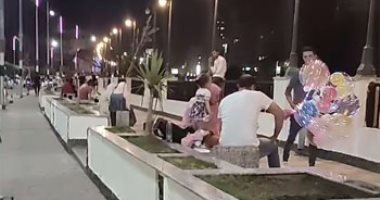 ممشى أهل الزقازيق.. أحلى قاعدة مجانية على كورنيش بحر مويس بالشرقية "فيديو"