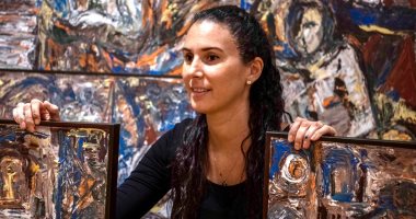 ندى حافظ تفتتح معرضها "الجمال فى عدم التوازن" غدا