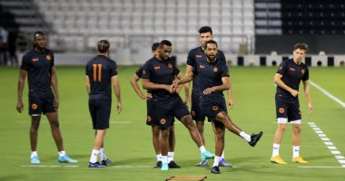 نهضة بركان يختتم استعداداته لمواجهة الأهلي فى السوبر الأفريقي.. صور