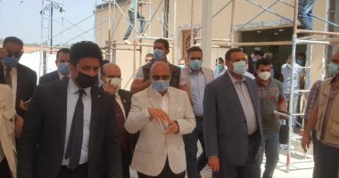 وزير العدل يتفقد محكمة دمنهور الجديدة كأول مشروع بالأبنية الجاهزة..صور