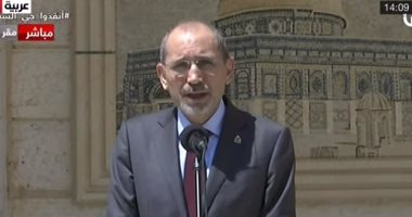 وزير خارجية الأردن: تنسيق مع مصر بشأن تثبيت وقف إطلاق النار فى غزة