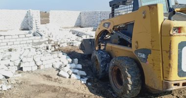 إزالة 122 حالة تعد على مساحة 6 آلاف متر مبانى و122 فدان أراض زراعية بالشرقية