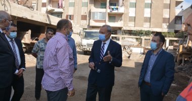 محافظ القليوبية يتابع الحملة الميكانيكية بكفر الجزار ويوجه برفع كفائتها..صور