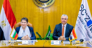 "اقتصادية قناة السويس" تعرض على وزيرة الاقتصاد البلغارية الفرص الاستثمارية