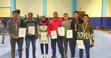 فوز لاعبى رفع الأثقال وألعاب القوى ببنى سويف فى مشروع الموهبة والبطل الأولمبى