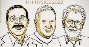إعلان أسماء الفائزين الثلاثة بجائزة نوبل فى الفيزياء 2022