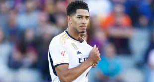 ريال مدريد يعلن تشخيص إصابة بيلينجهام وغيابه لمدة شهر