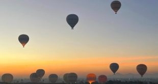 إلغاء تحليق رحلات البالون الطائر بالأقصر لشدة الرياح صباحاً