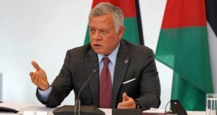 عاهل الأردن يؤكد ضرورة تحرك المجتمع الدولي للتوصل لوقف دائم لإطلاق النار بغزة