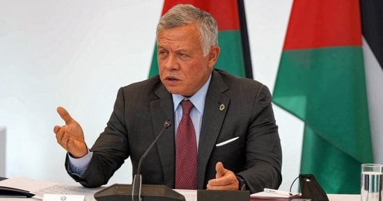 عاهل الأردن يؤكد ضرورة تحرك المجتمع الدولي للتوصل لوقف دائم لإطلاق النار بغزة
