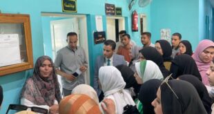 طلاب علم النفس الإكلينيكى بجامعة بنى سويف الأهلية يزورون مستشفى الصحة النفسية