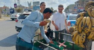 حملات مستمرة لإزالة الإشغالات والقضاء على ظاهرة الباعة الجائلين بدمياط الجديدة