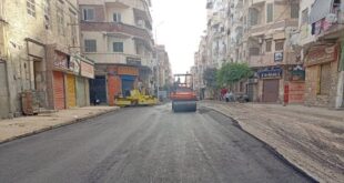 محافظ الإسكندرية: رصف 10 شوارع بحى الجمرك خلال العام الحالى