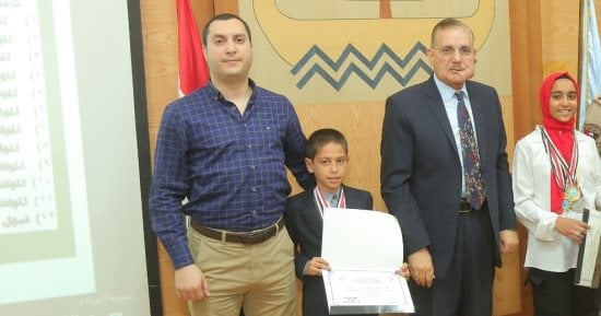 محافظ كفر الشيخ يكرم أبطال العالم والجمهورية فى عدد من الألعاب