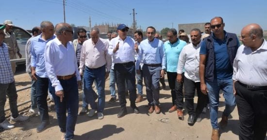 وزير الري ونائب محافظ الإسماعيلية يتفقدان ترعة الإسماعيلية في التل الكبير