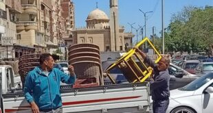 إزالة 293 حالة إشغال طريق مخالف خلال حملات مكبرة بمراكز البحيرة