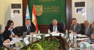 جامعة الإسكندرية تستقبل وفد جامعة جون مولان 3 الفرنسية لبحث سبل التعاون