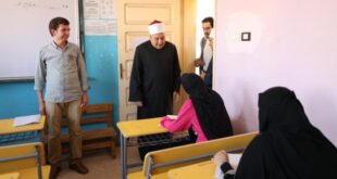 رئيس المعاهد الأزهرية يتفقد لجان الشهادة الثانوية بالمنوفية