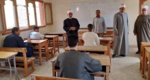رئيس شؤون التعليم ورئيس منطقة الأقصر الأزهرية يتفقدان لجان امتحانات الثانوية الأزهرية