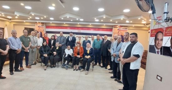 نائب رئيس حزب مصر أكتوبر يجتمع بأمانة الغربية بشأن خطة عمل الفترة المقبلة
