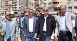وزير الإسكان يتفقد مشروع توسعة كورنيش الإسكندرية