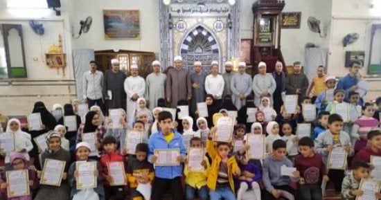 أوقاف شمال سيناء تكرم الفائزين في مسابقة حفظ القرآن الكريم بالعريش