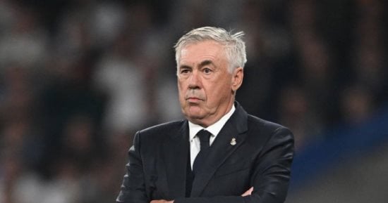 اجتماع عاجل بين أنشيلوتى وبيريز قبل مباراة خيتافى بالليجا