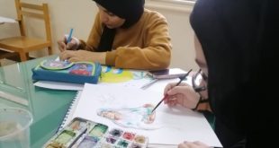 التنمية الشبابية بدسوق وكفر تيدا تحصدان المركز الأول فى مسابقة الرسم الفورى