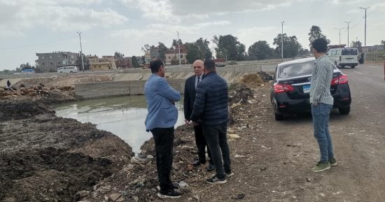 السكرتير العام لمحافظة كفر الشيخ يتفقد الإعداد لأعمال ربط طريق دسوق