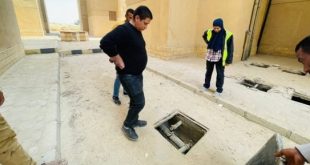 تأهيل شبكات المياه بعمارات بنى سليمان وبياض العرب والعلالمة فى بنى سويف