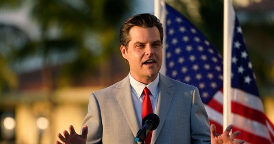 ترامب يرشح النائب الجمهورى مات جيتز لشغل منصب وزير العدل