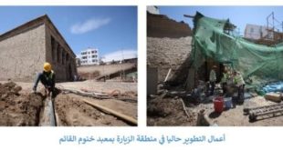 تفاصيل تطوير محيط معبد خنوم لخدمة الموسم السياحى الشتوى بالأقصر.. صور