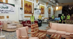 تنظيم معرض لتوزيع الأثاث المنزلى والأجهزة الكهربائية مجانا بقرى مركز بيلا بكفر الشيخ
