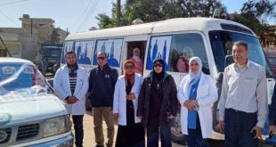 تنفيذ 36 قافلة بيطرية وتحصين 100 ألف رأس ماشية ضد الحمى القلاعية بكفر الشيخ