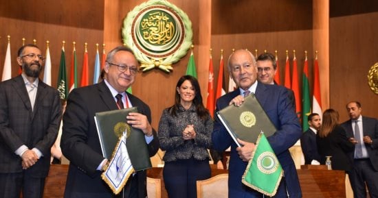 توقيع مذكرة تعاون بين مكتبة الإسكندرية وجامعة الدول العربية