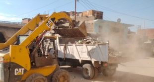 رفع 7200 طن مخلفات خلال أسبوع في محافظة الإسماعيلية