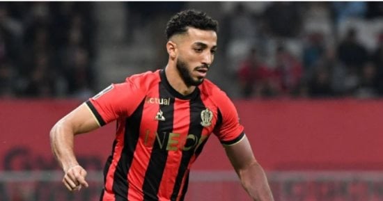 عبد المنعم ينتظر المشاركة مع نيس ضد ستراسبورج فى الدوري الفرنسي