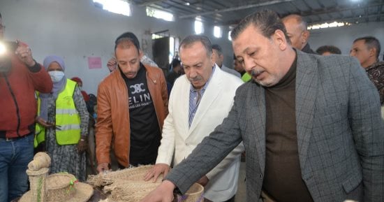 محافظ أسيوط يتفقد مشروع تدوير مخلفات أشجار الموز ويحيل طبيب غسيل كلوى للتحقيق