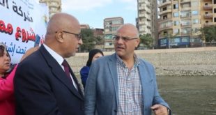 محافظ القليوبية يُدشن المرحلة الرابعة من ممشى نهر النيل بمدينة بنها