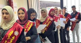 مشاركة طلابية كبيرة في انتخابات الاتحادات الطلابية لجامعة بورسعيد