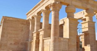 معبد هيبس رمز محافظة الوادى الجديد النسخة الوحيدة المتبقية من العصر الصاوى