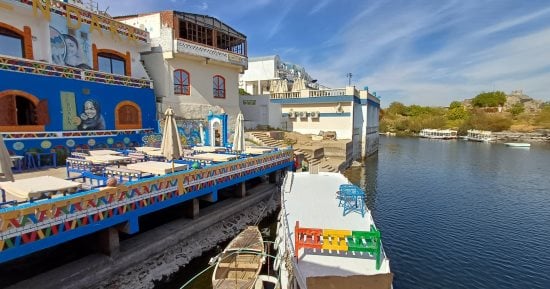 هنا جمال الطبيعة.. قرية غرب سهيل النوبية عنوان السياحة جنوب مصر.. فيديو