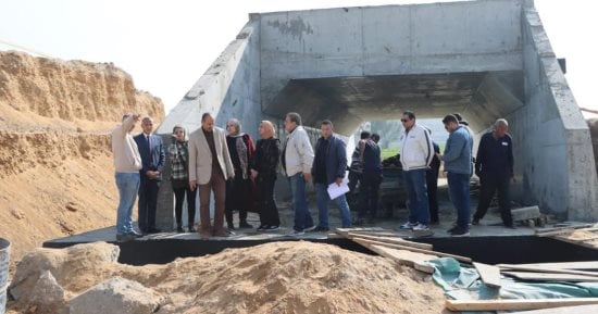 آخر مستجدات العمل بمشروع مجمع مواقف عدلى منصور ببنى سويف.. تفاصيل