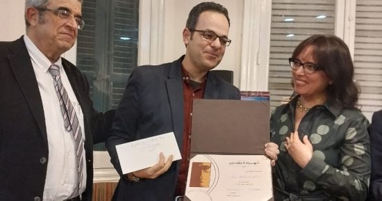أحمد عبد المنعم رمضان يفوز بجائزة إدوار الخراط للإبداع الأدبى
