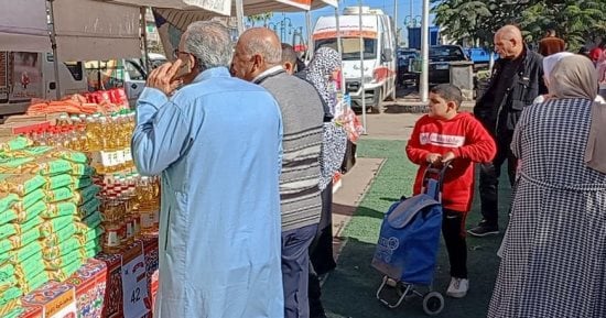 إقامة سوق اليوم الواحد بالورديان فى حى غرب الإسكندرية اليوم